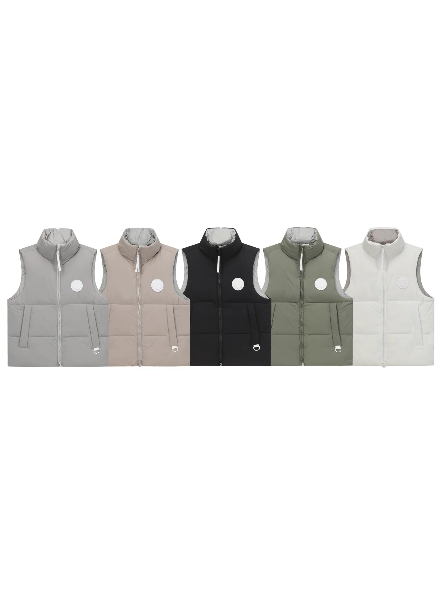 P480 CANADA GOOSE/PASTELS capsule white label series down vest The white label series is a capsule limited series and the most popular PASTELS series this year. The chest labels are all white badges with pure silicone texture. The pattern has a strong contrast between concave and convex. The topographic map of Canada on the badge is lifelike. The plastic material used for currency logos on the market is very hard to the touch! Our original independent order accessories are all custom-made original accessories. The imported YKK zipper has correct teeth and the zipper teeth are very thick. The zipper webbing logo is printed with three M fluorescent colors and the original custom-made washed logo. The placket webbing and wiring details are all restored. Color: Black Pure White Light Pink Khaki Moonlight Gray Size: XS S M L XL